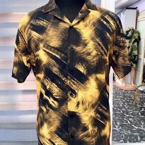 Abstract Black and Gold